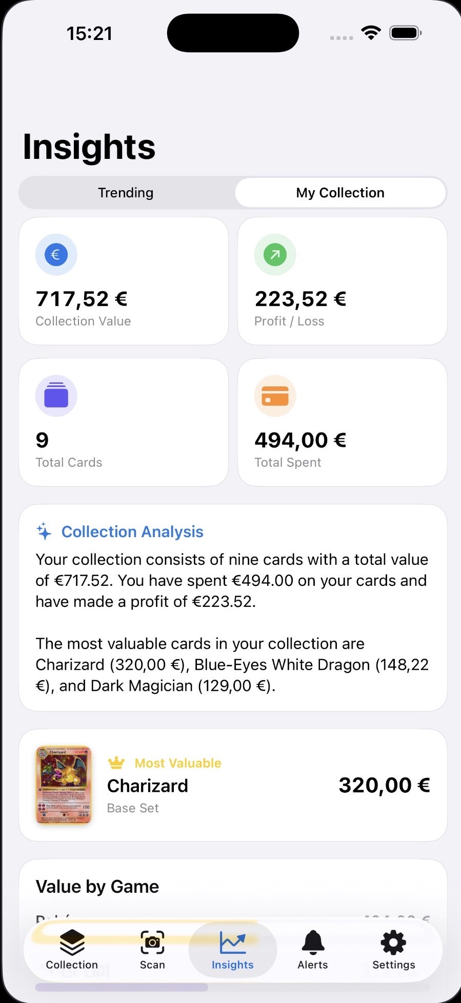 CardVault: TCG Tracker preview 2