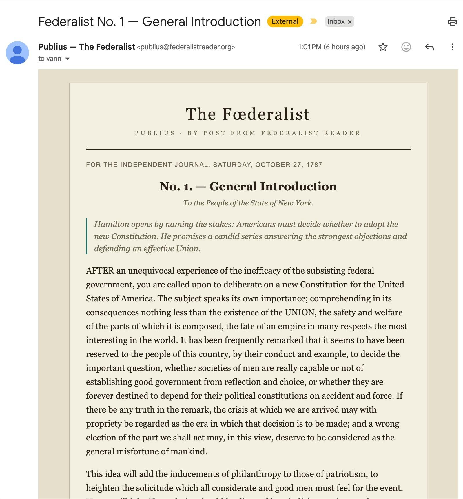 Federalist Reader preview 6