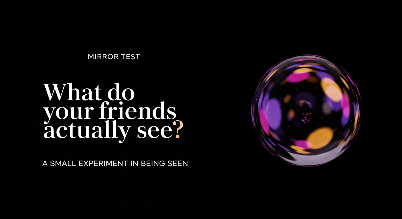 Mirror Test (Free Social Experiment) preview 2