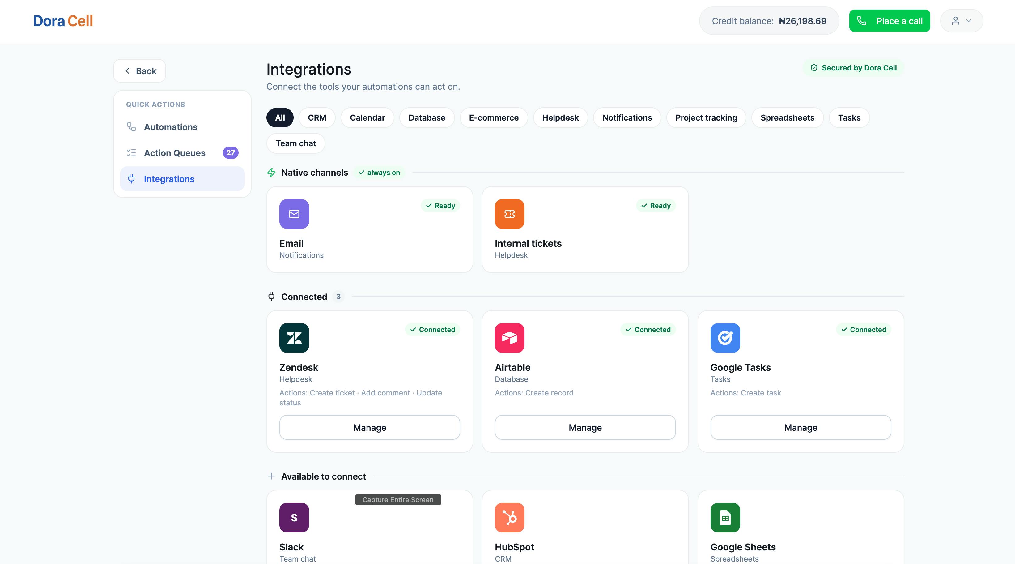 Make Calls. Turn Calls Into Actions preview 4