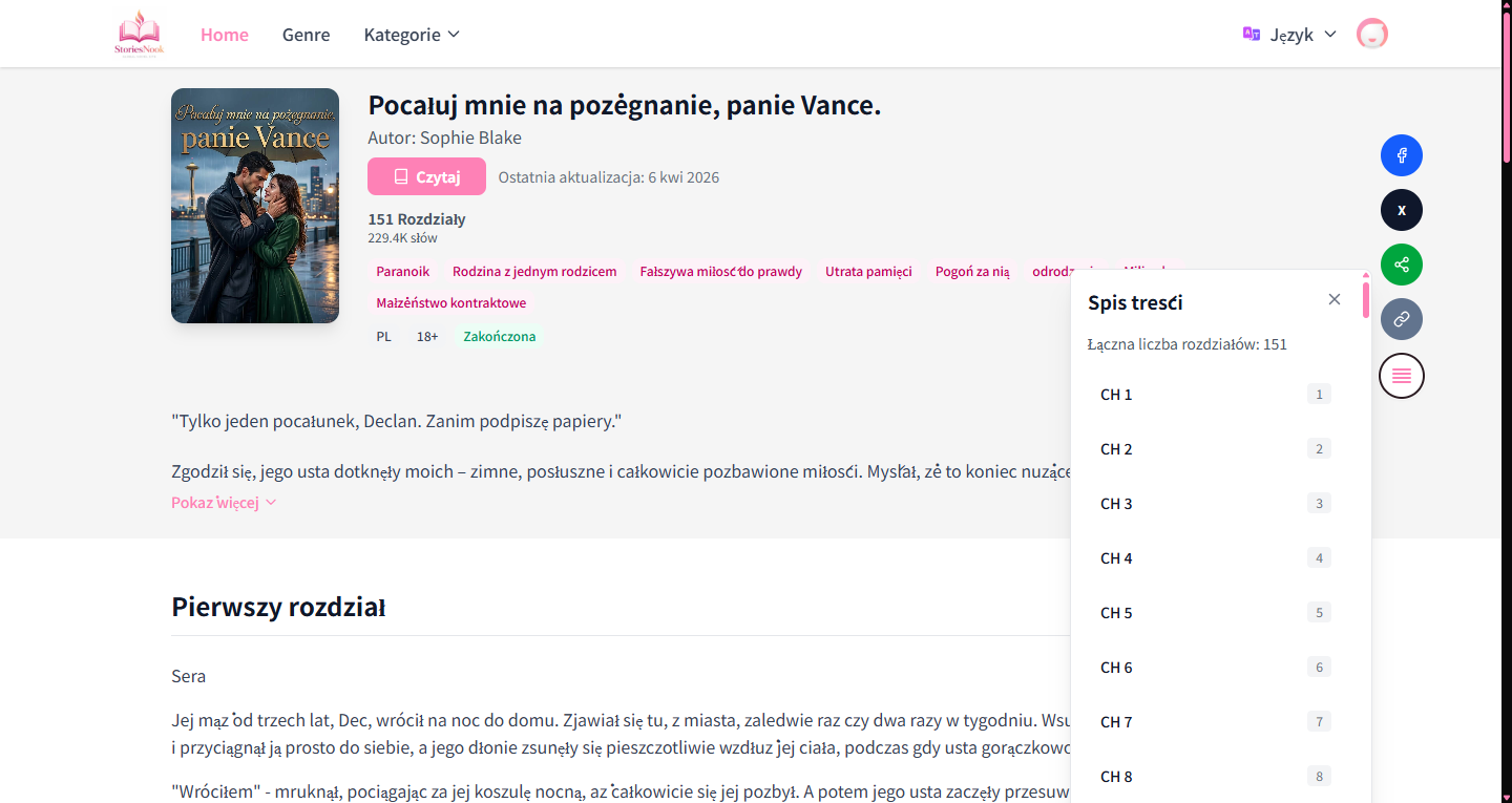Czytaj Powieści Online preview 4