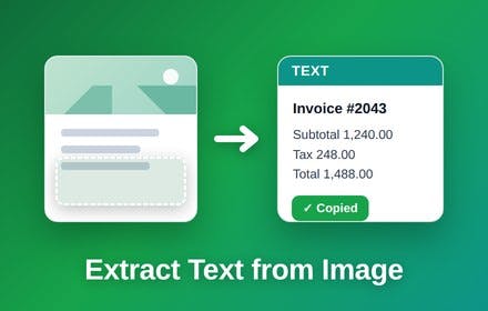 Extract Text from Image preview 2