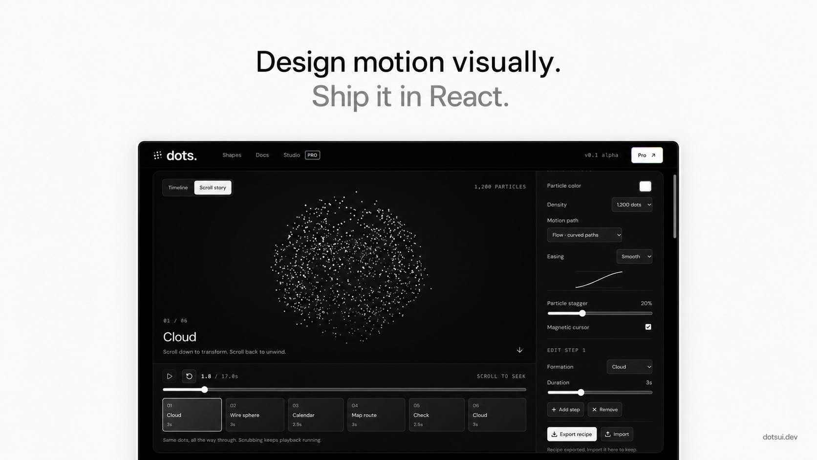 Dots UI preview 6