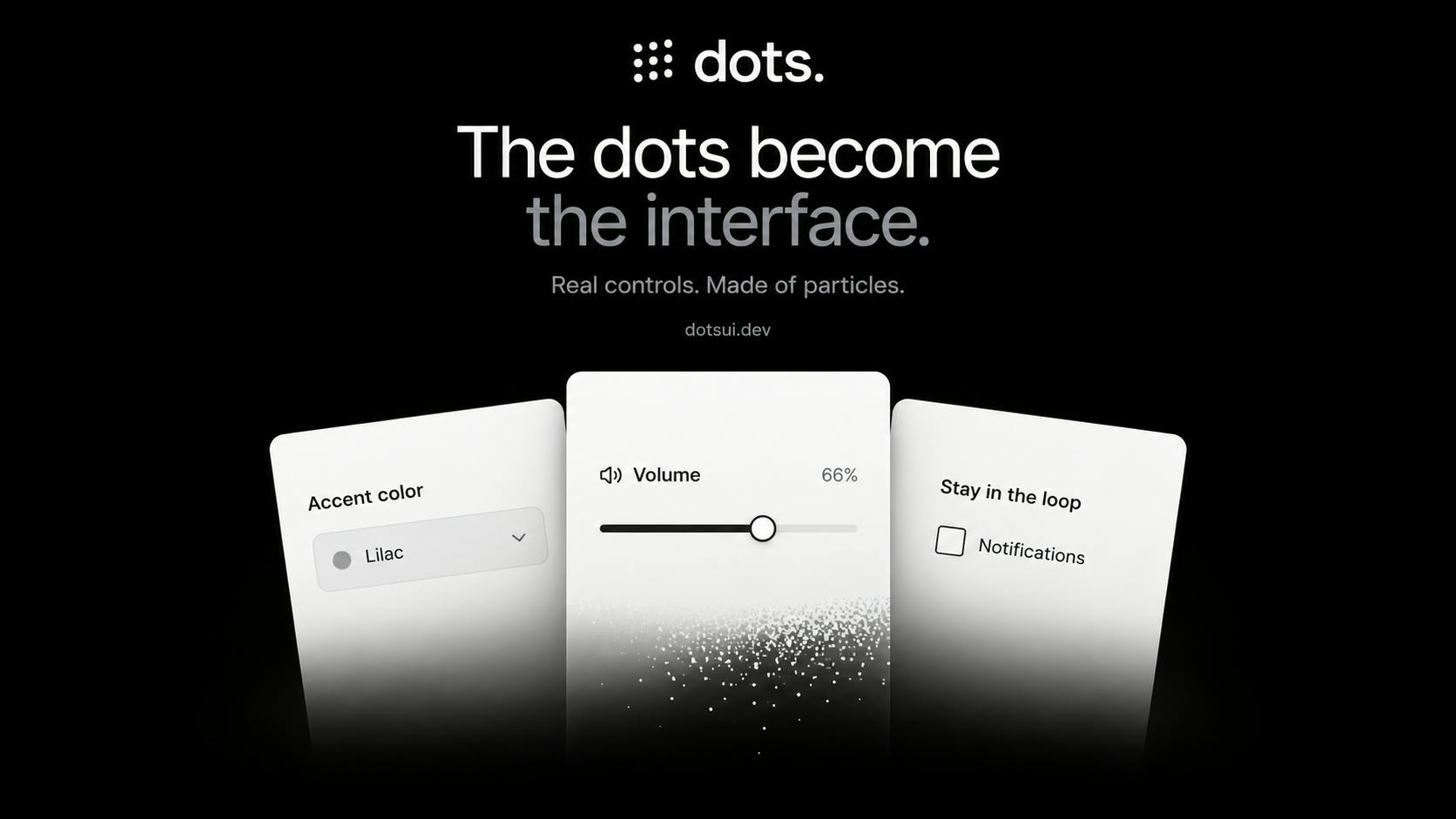 Dots UI preview 3