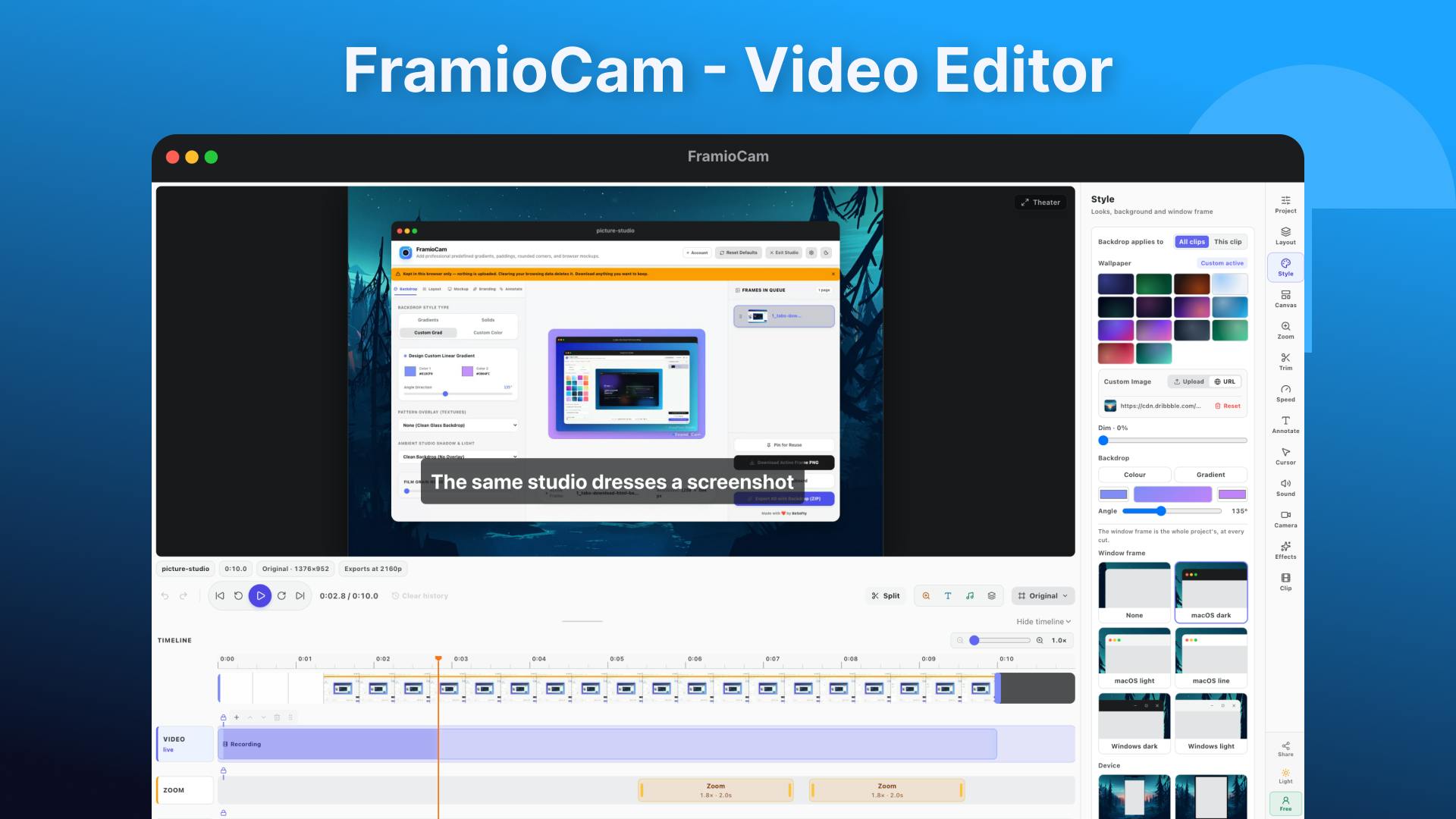 FramioCam preview 5
