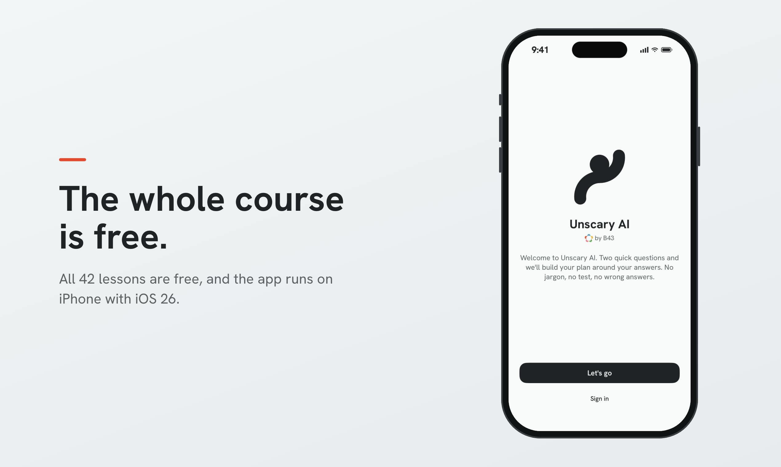Unscary AI preview 5
