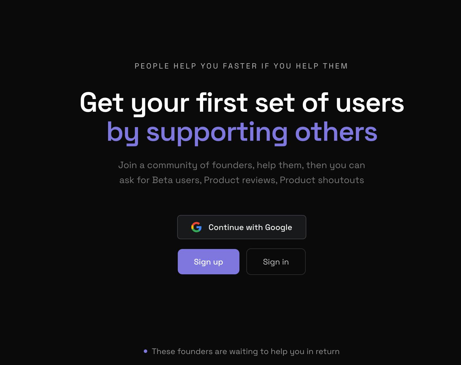 FounderKarma preview 2
