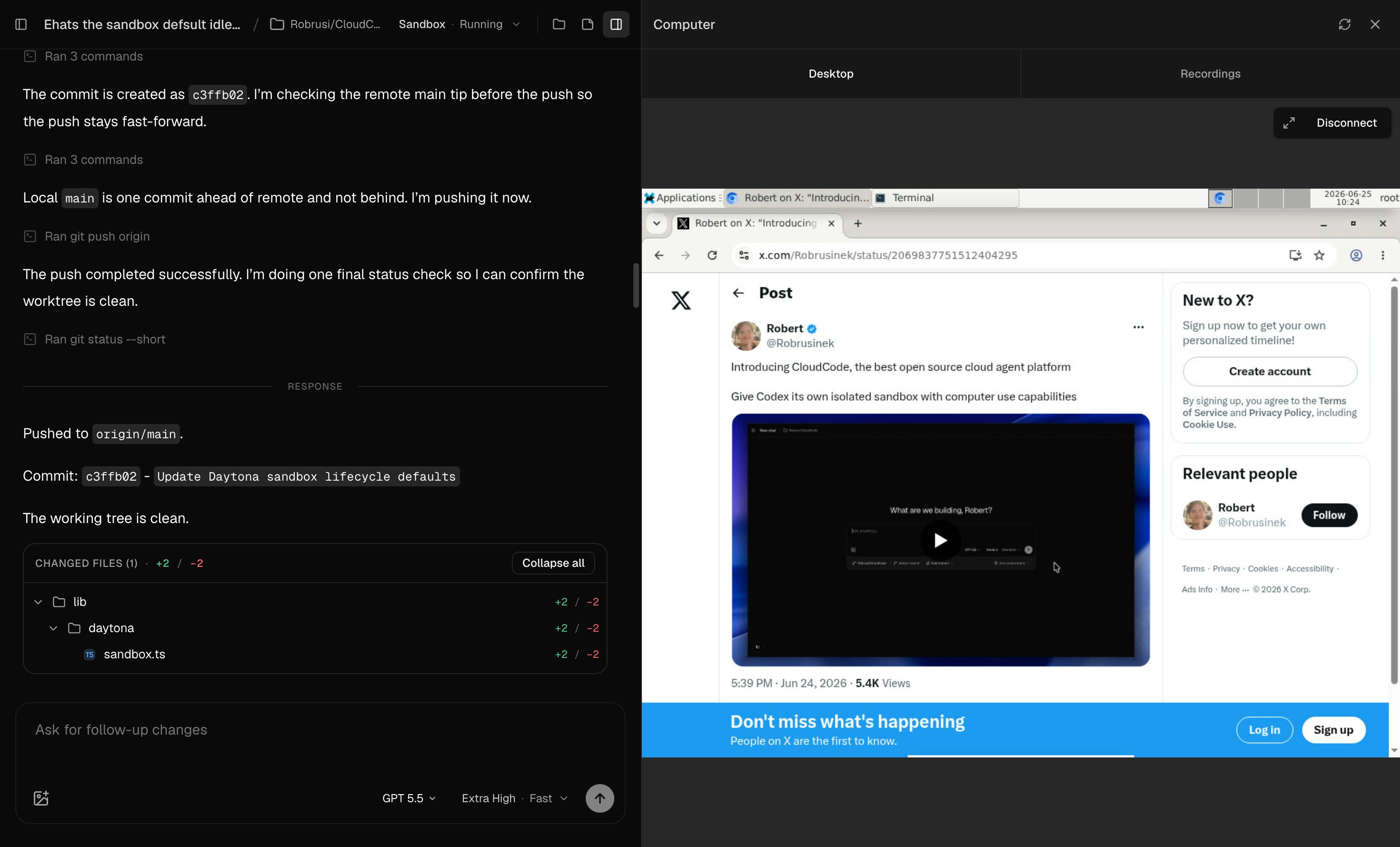 Cloudcode preview 2
