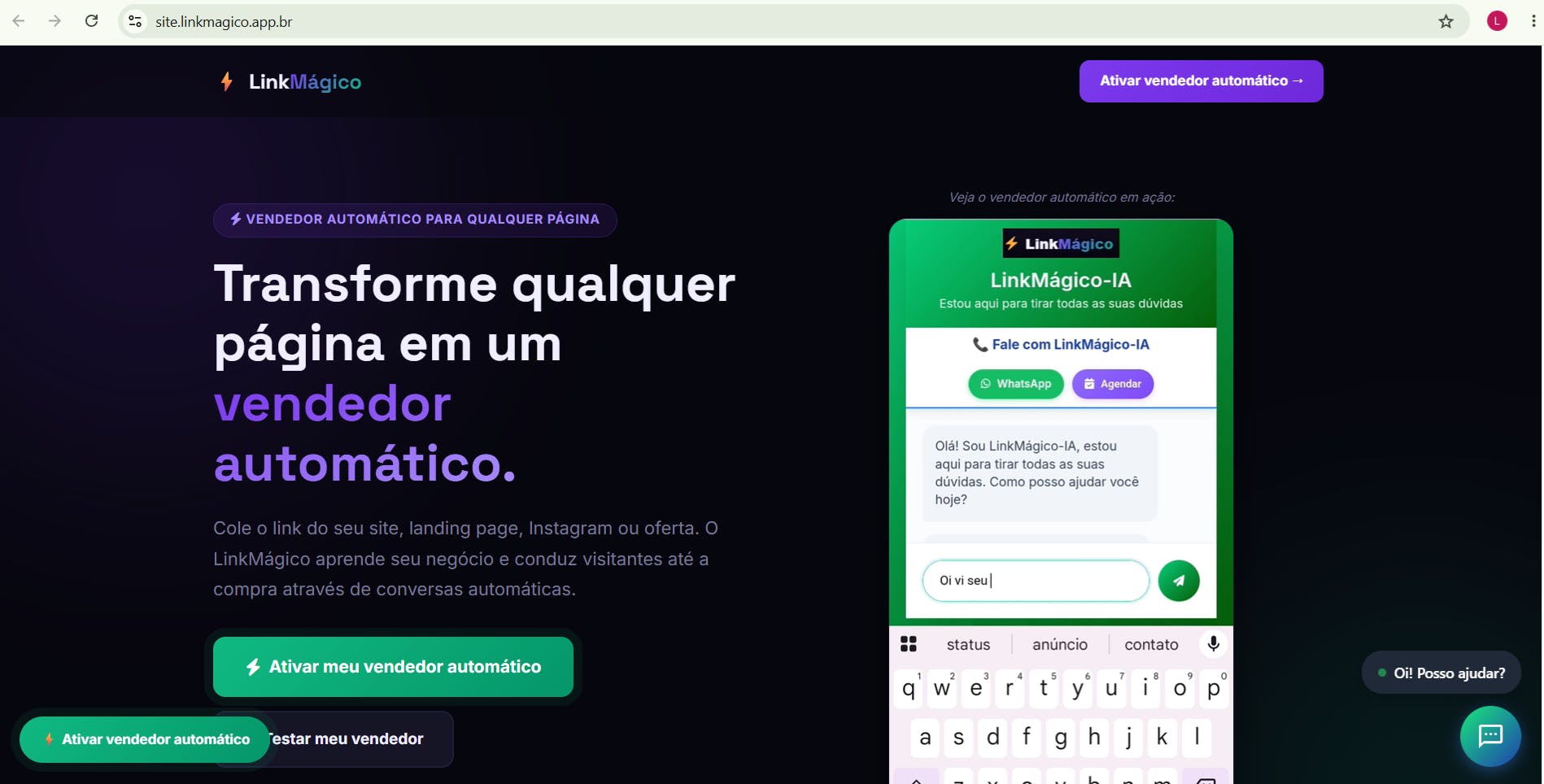 LinkMágico preview 3