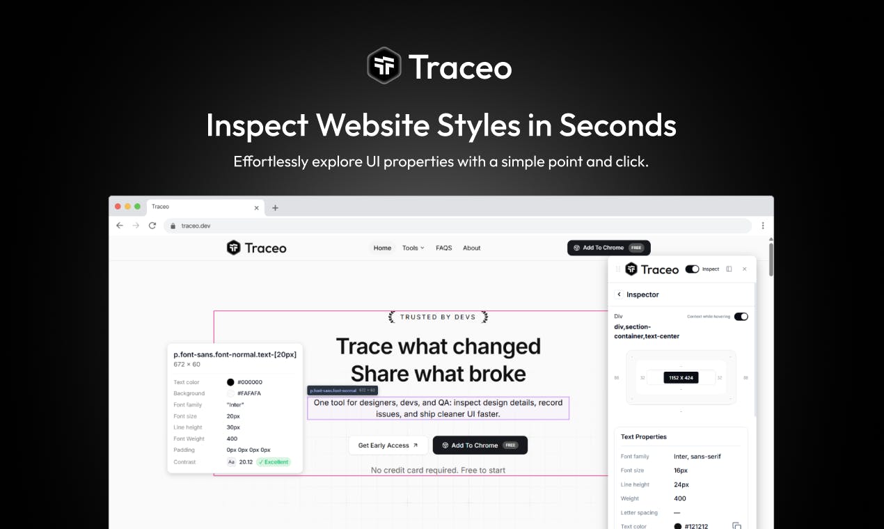 Traceo preview 2