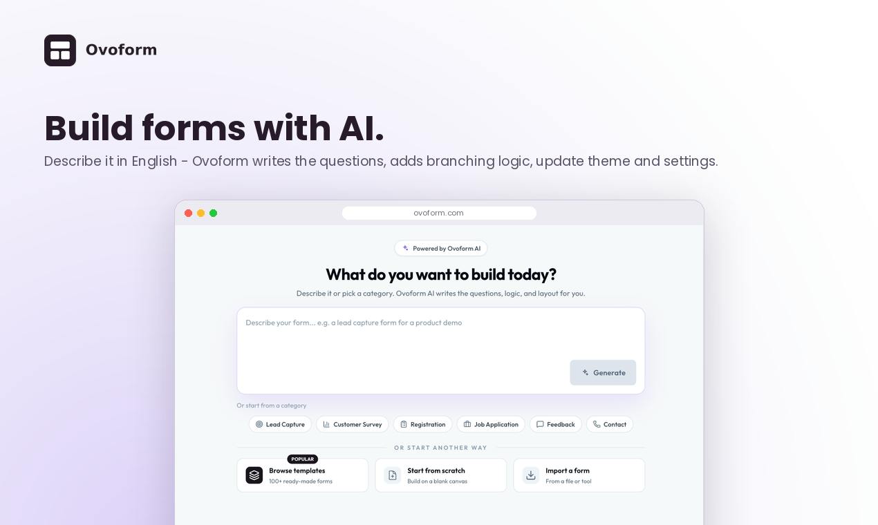 Ovoform preview 2