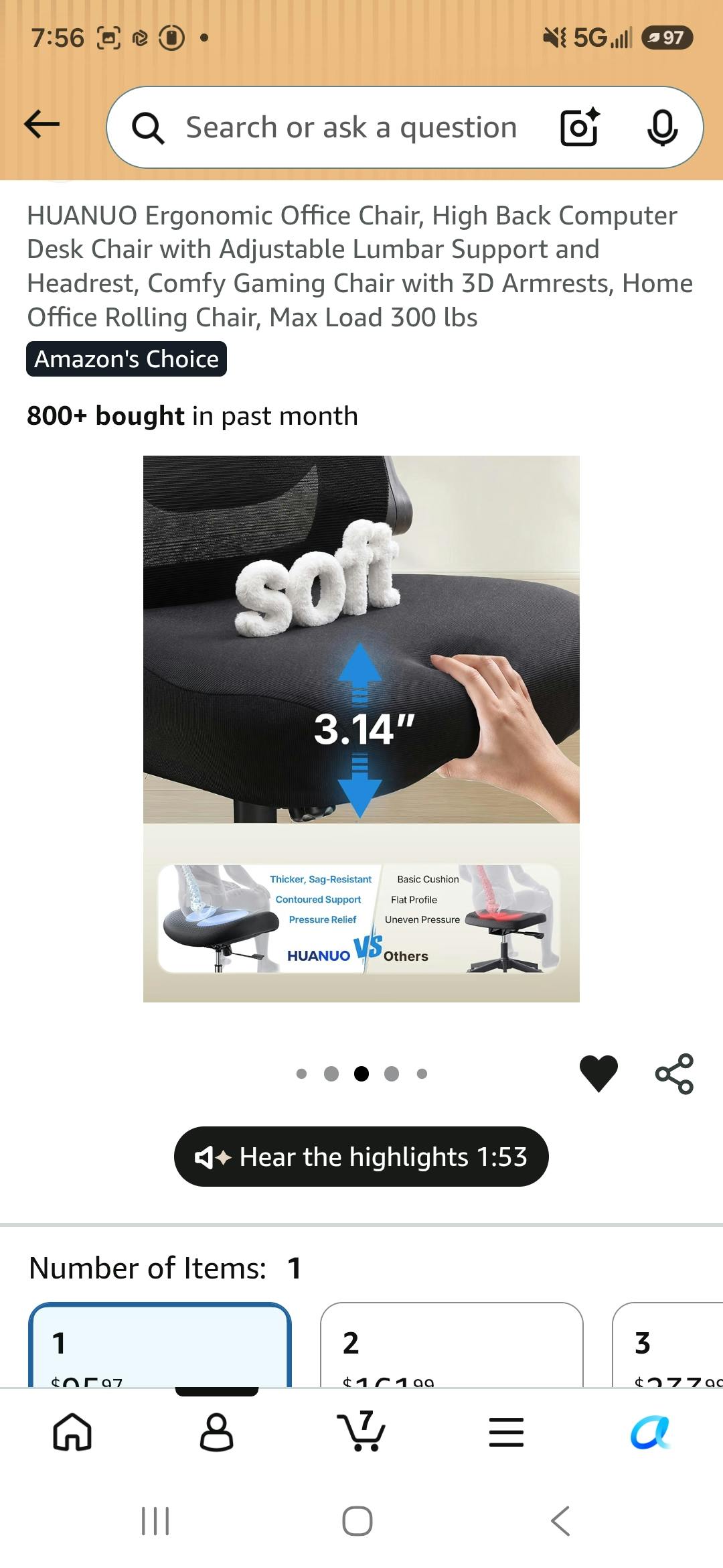 Office Gaming Chair preview 2