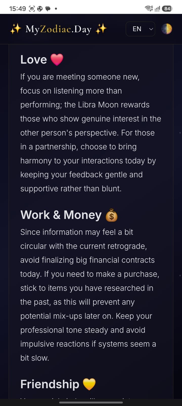 MyZodiac.Day preview 3