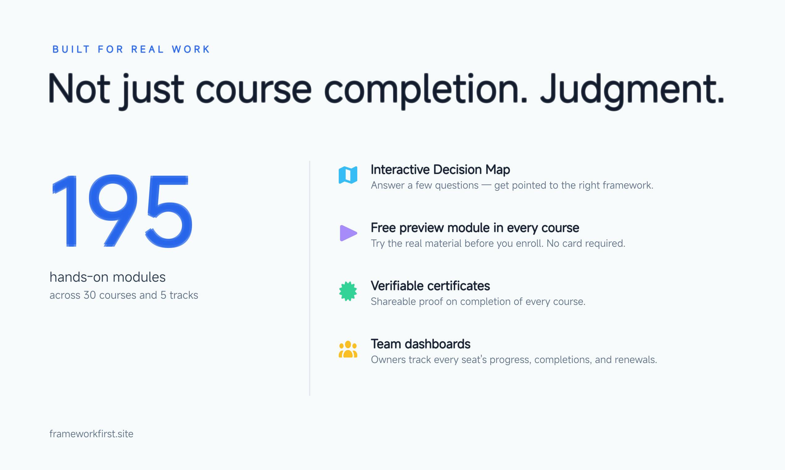 Framework First Academy preview 5
