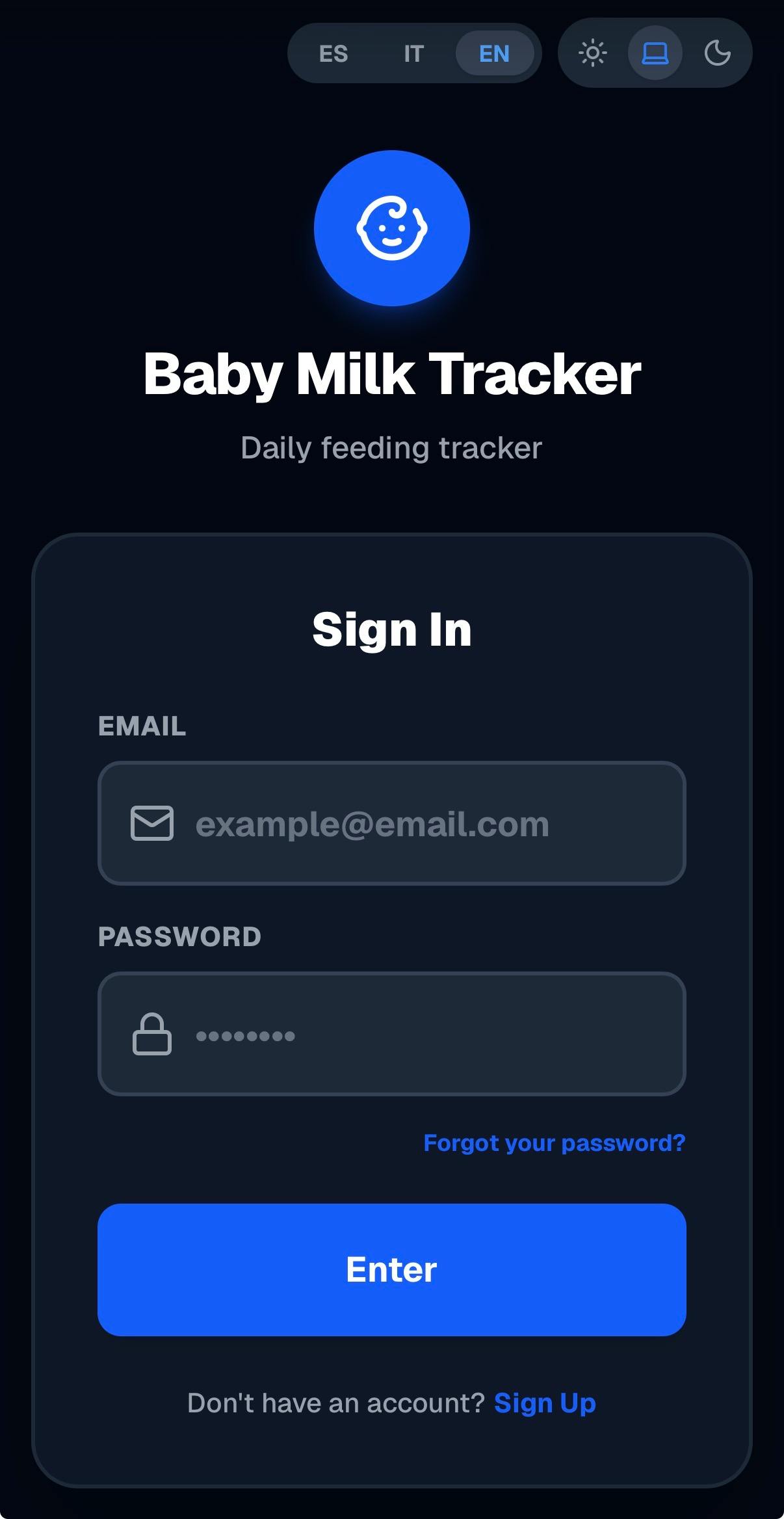 Baby Milk Tracker preview 4