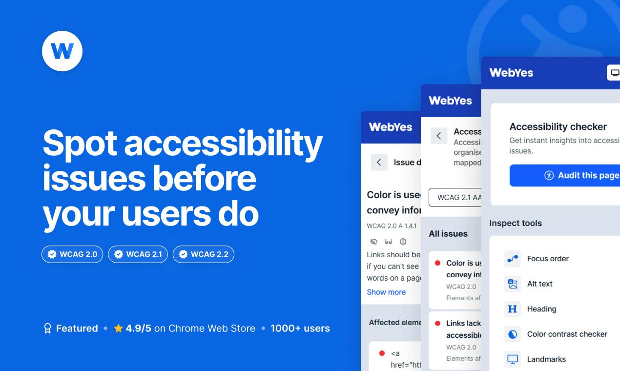 Accessibility Checker by WebYes preview 2