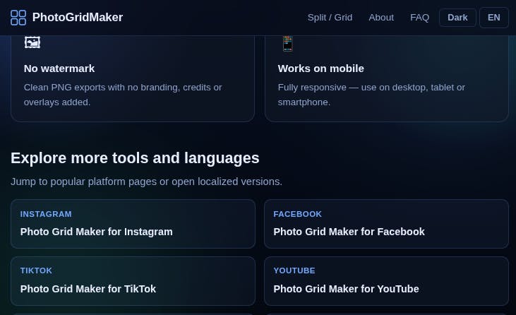 Photo Grid Maker preview 6