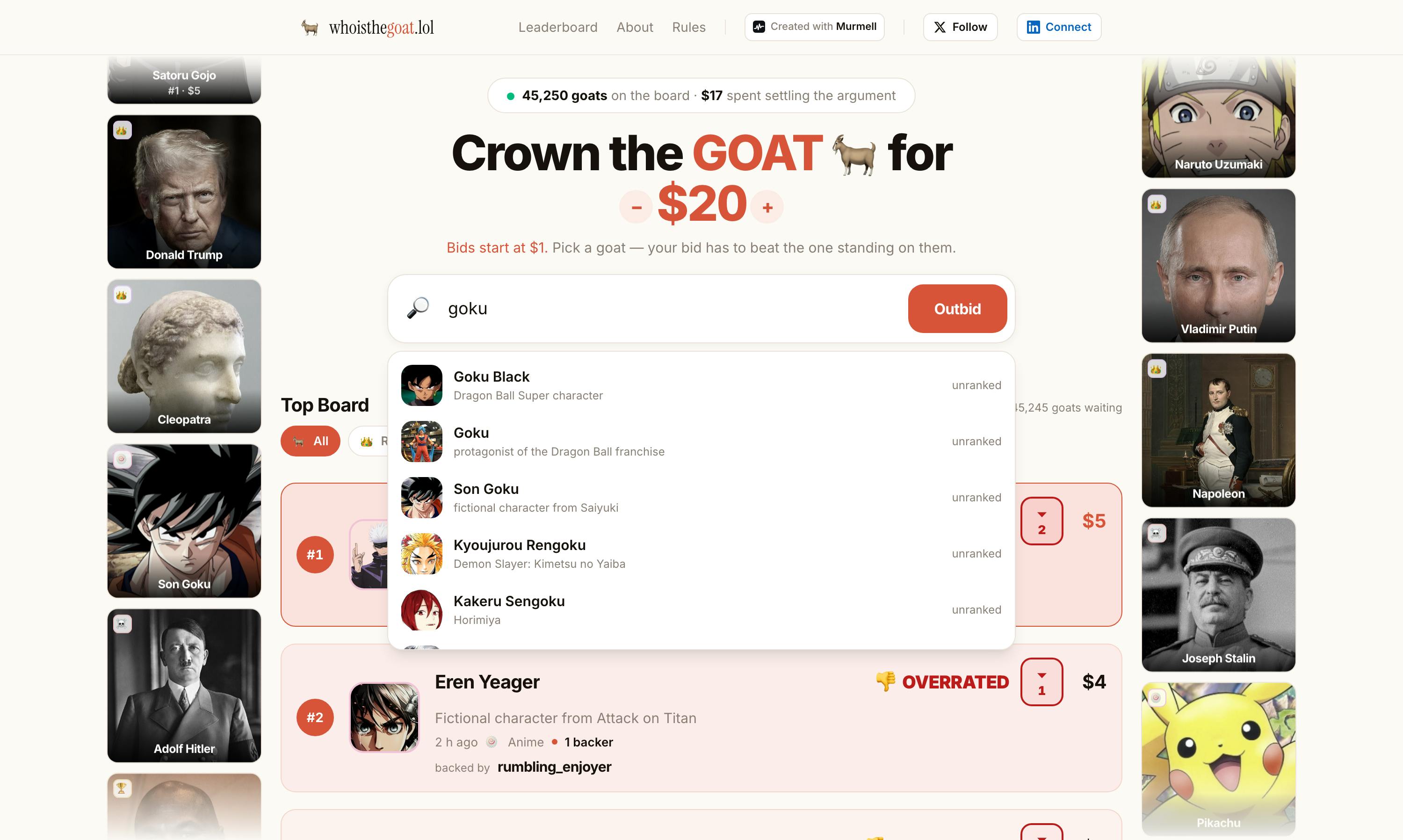 whoisthegoat.lol preview 3