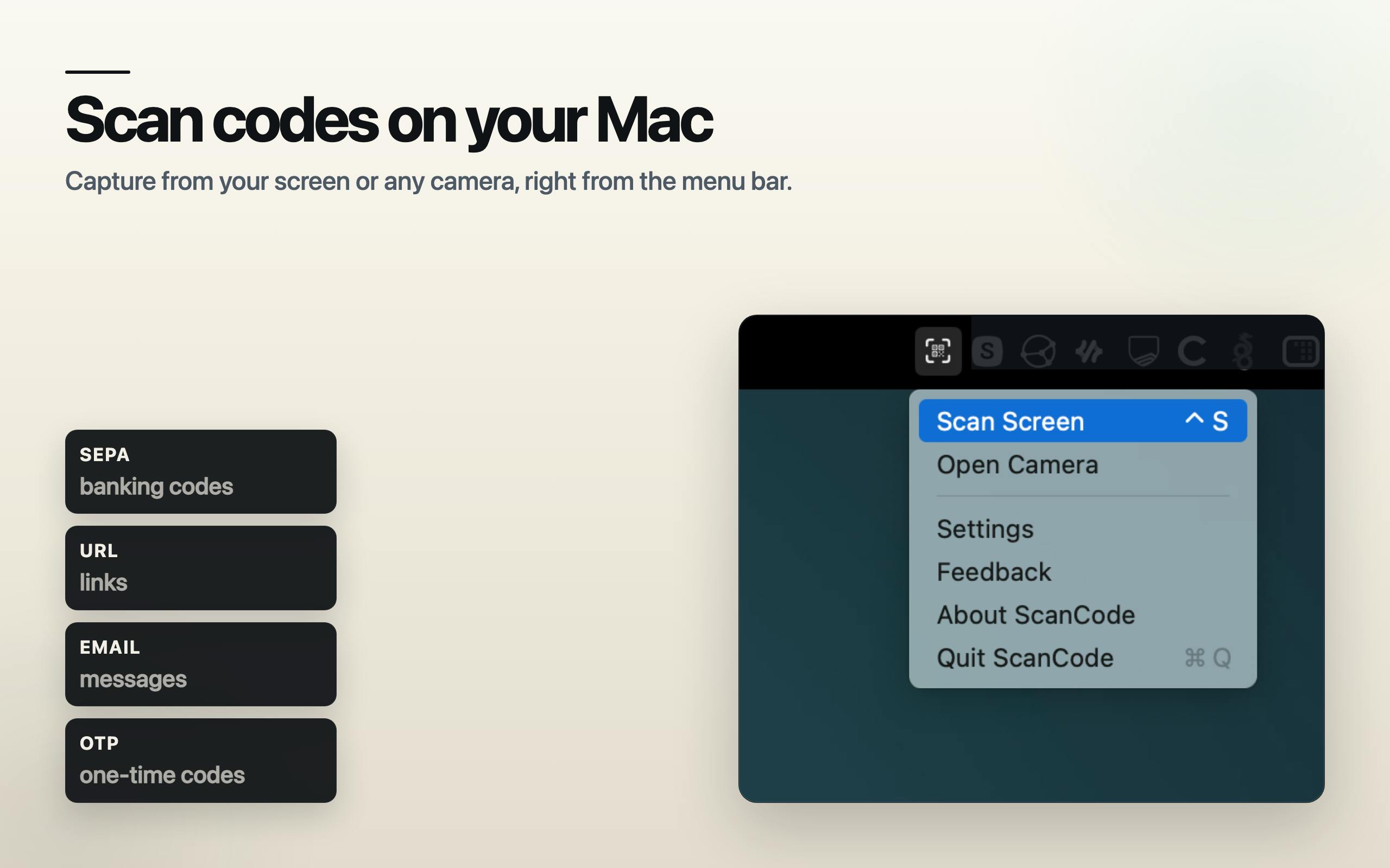 ScanCode preview 2