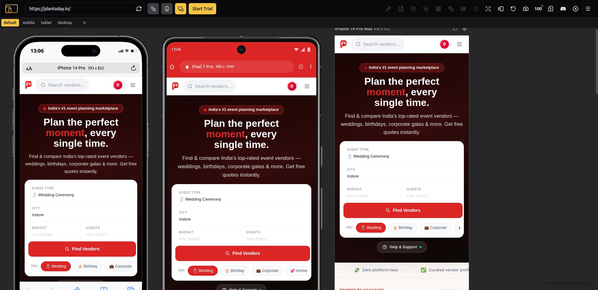 India's Event Vendor Marketplace preview 4