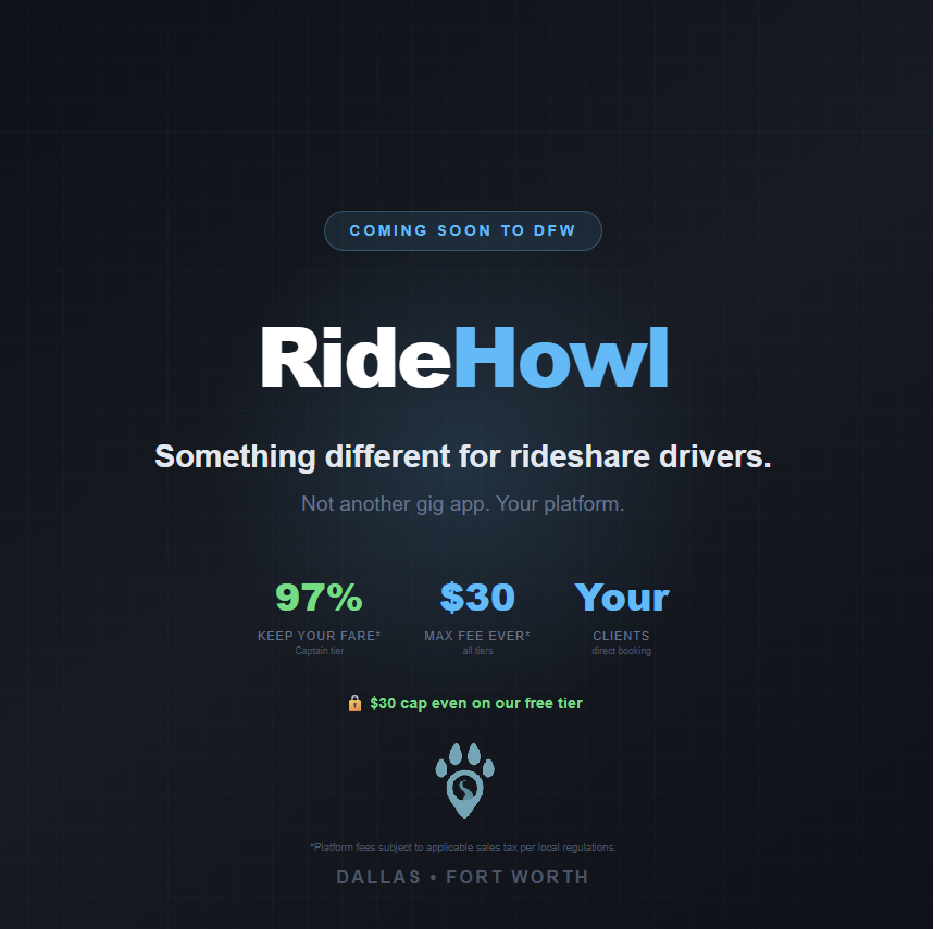 RideHowl preview 3