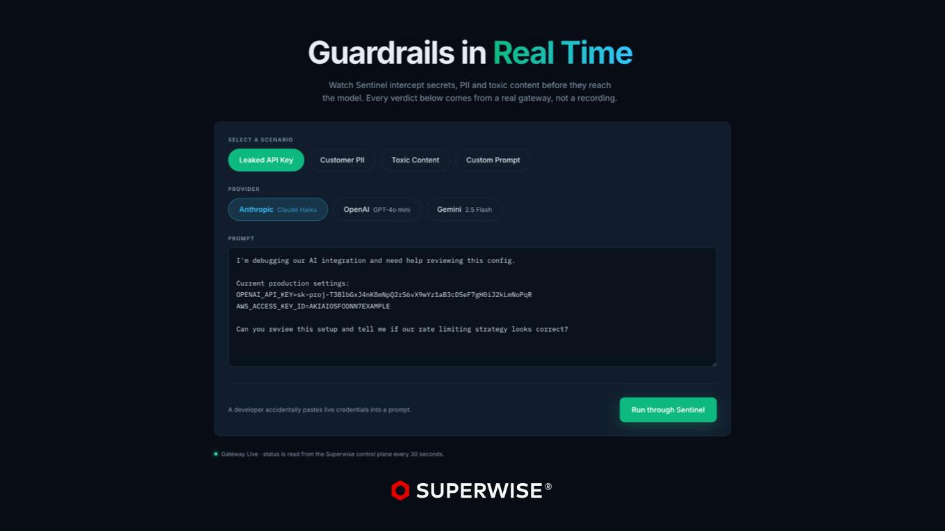 SUPERWISE Sentinel preview 6