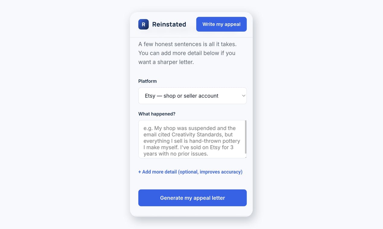 Reinstated: Etsy & Airbnb Appeals preview 3