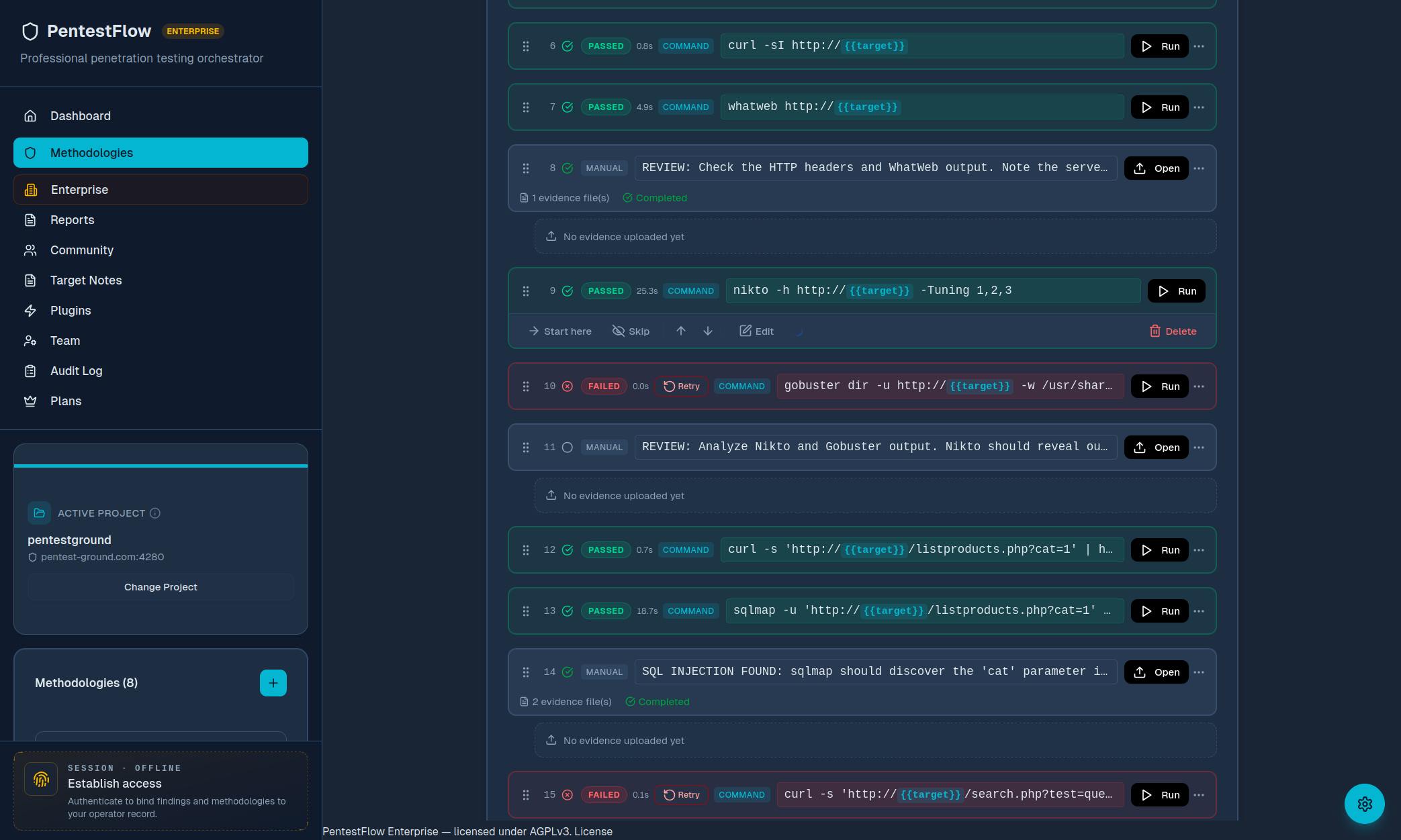 PentestFlow preview 6