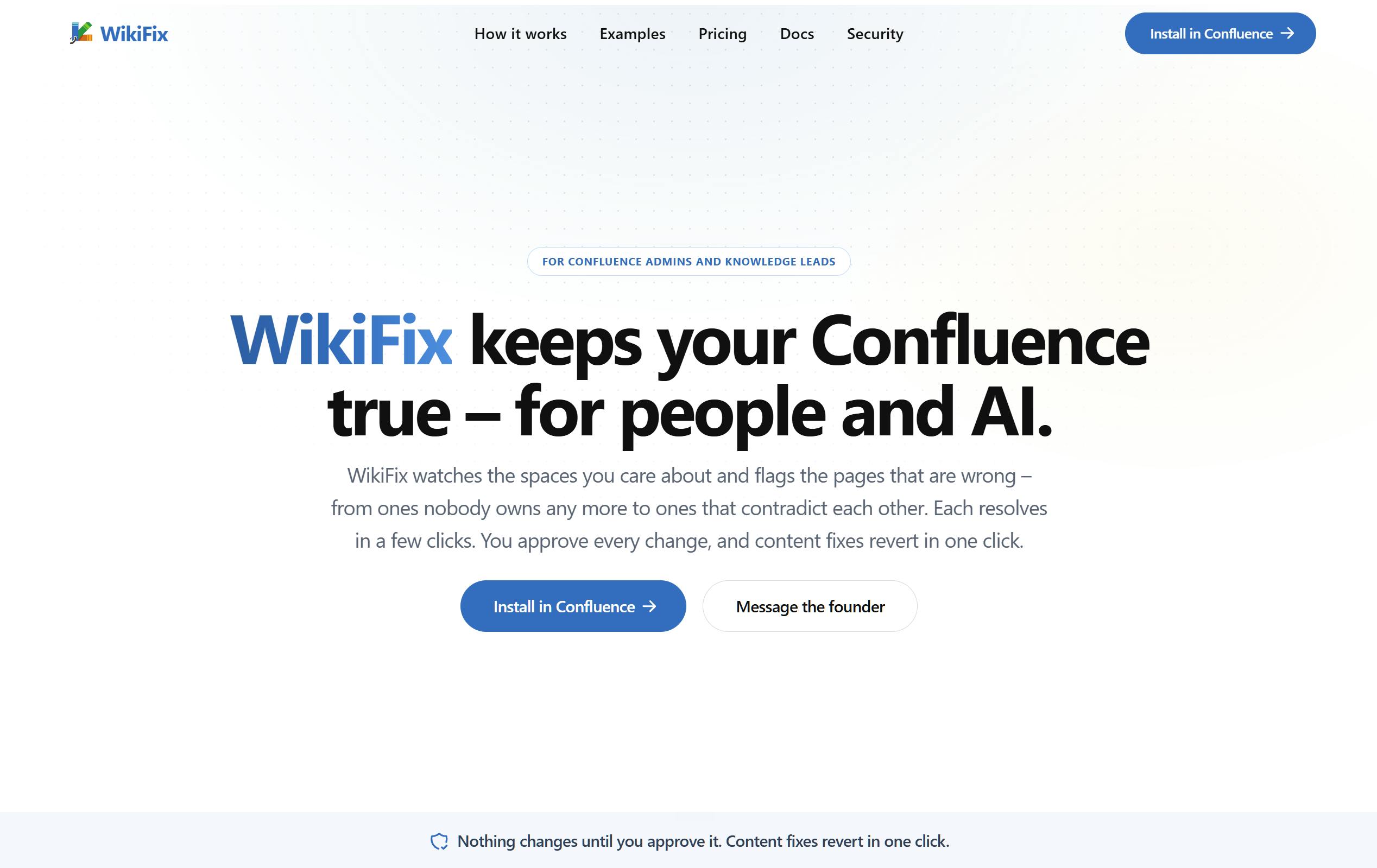 WikiFix for Confluence preview 3