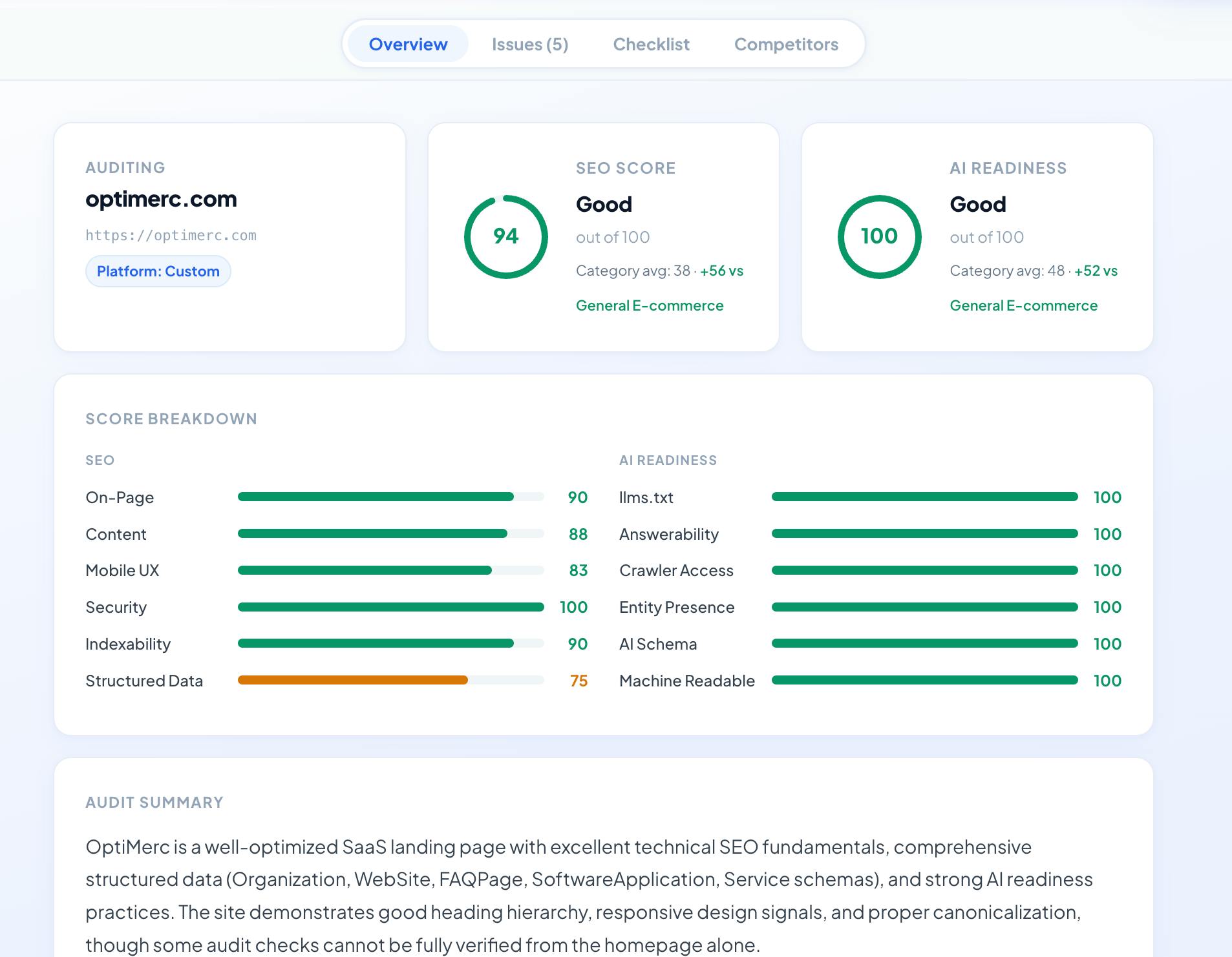 OptiMerc preview 2
