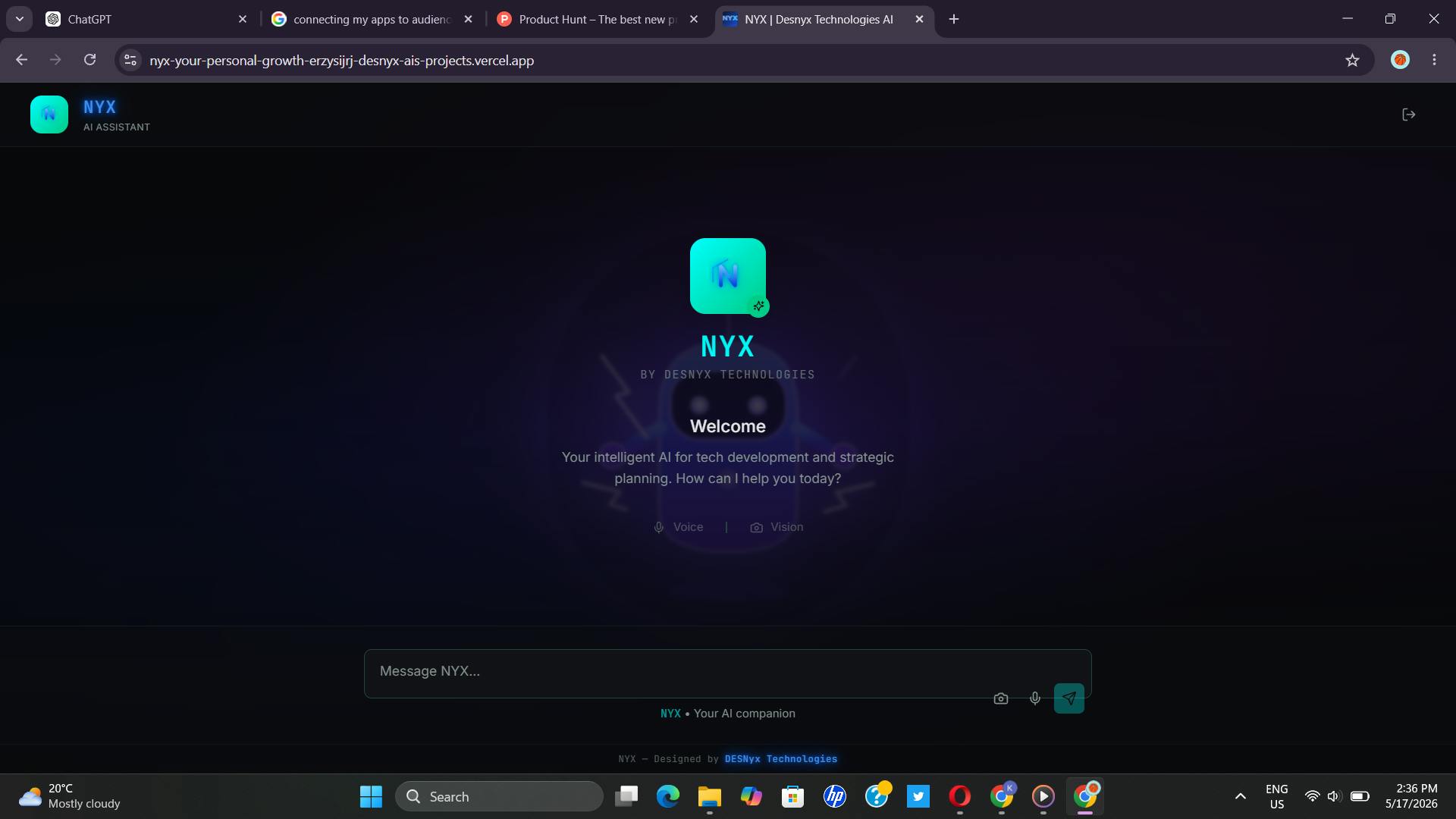 nyx ai preview 2