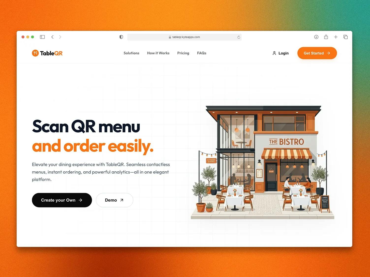 TableQR preview 2