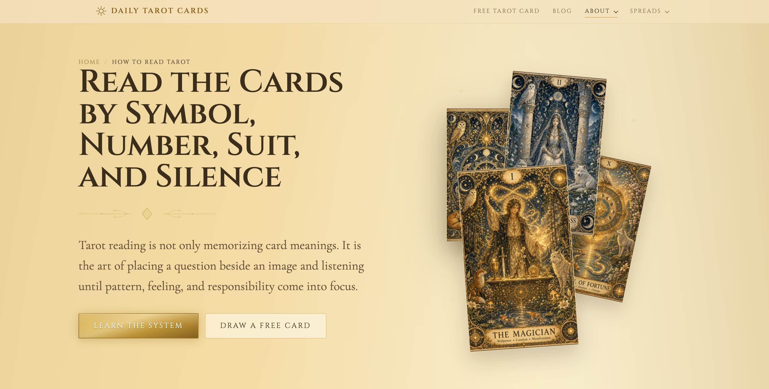 Daily Tarot Cards preview 2