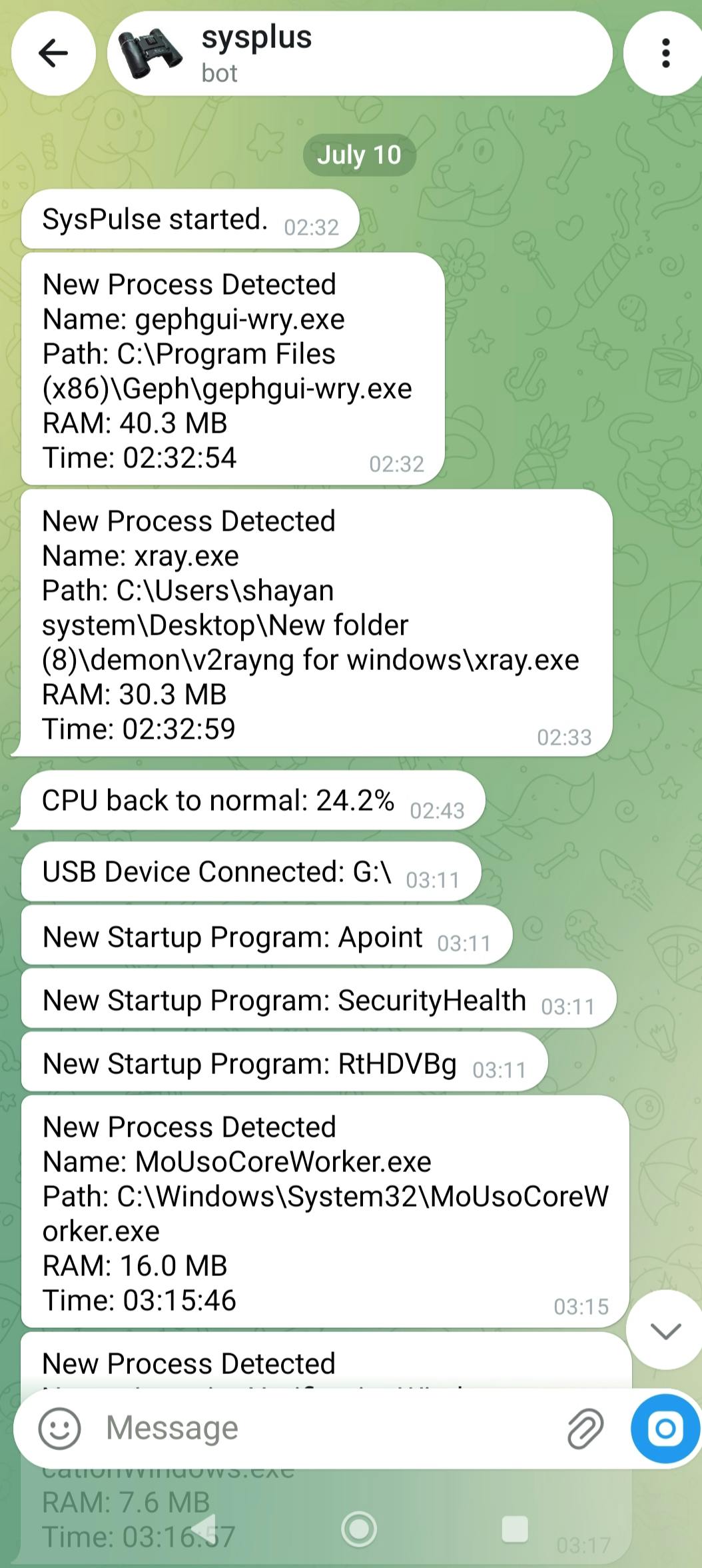 SysPulse preview 2