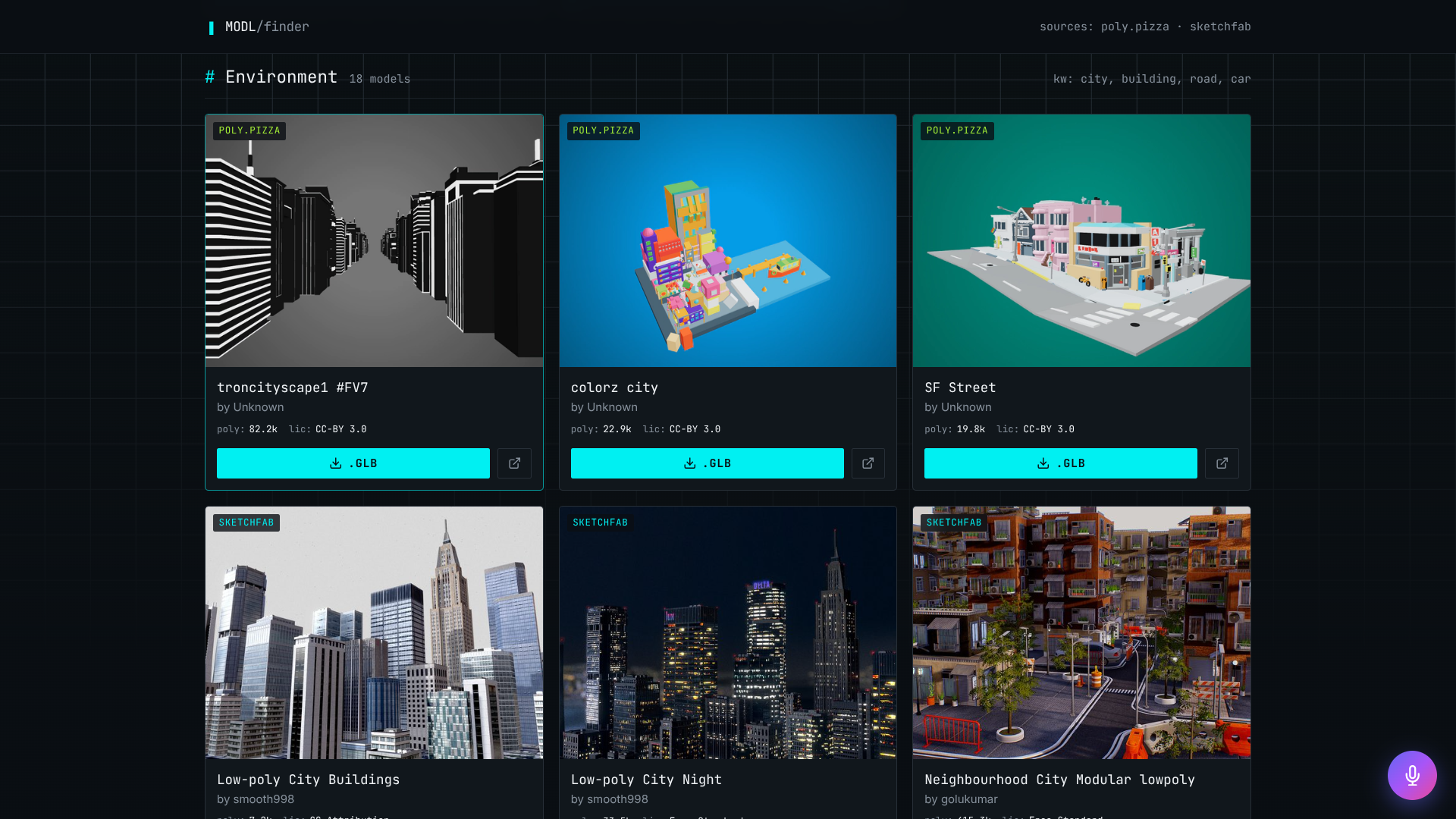 MODL // 3D asset finder for game devs preview 4