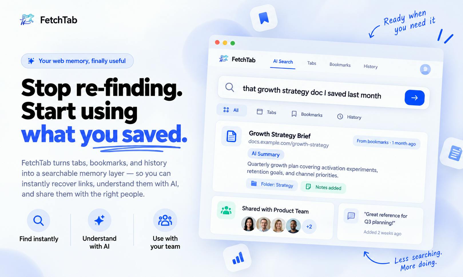 FetchTab Workspace preview 8