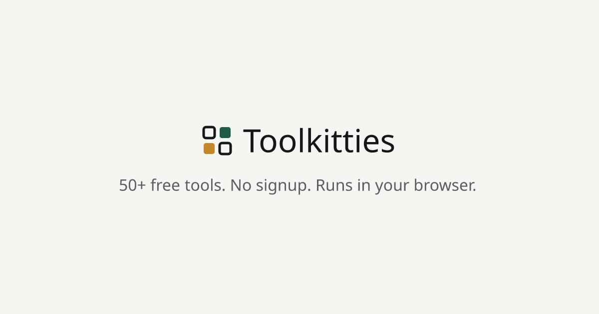 Toolkitties preview 2