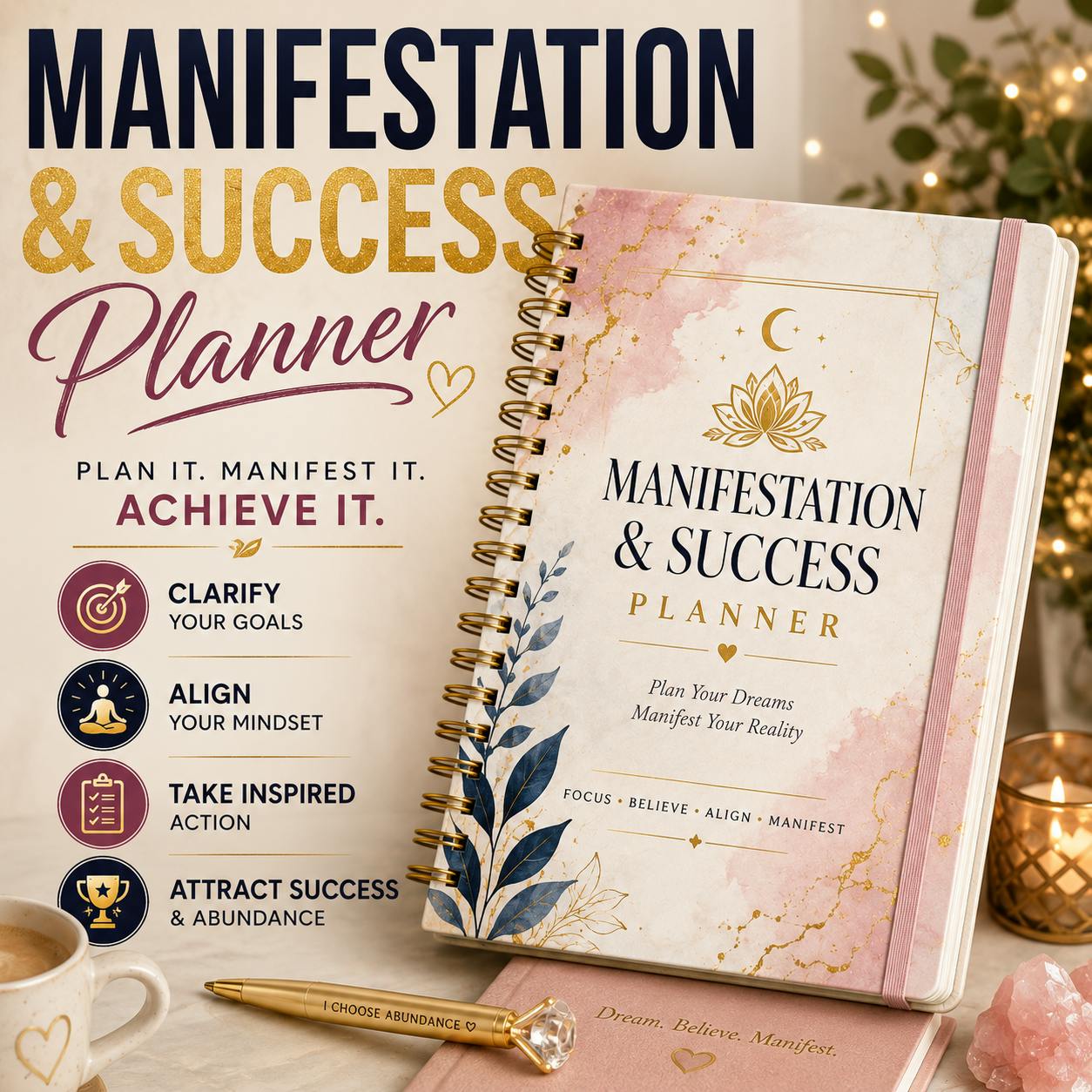 Manifestation & Success Planner preview 3