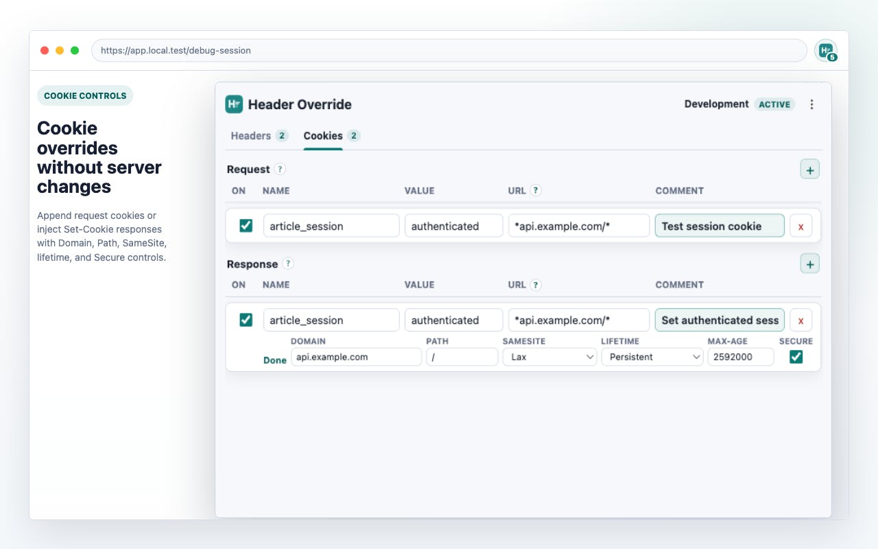 Header Override preview 4