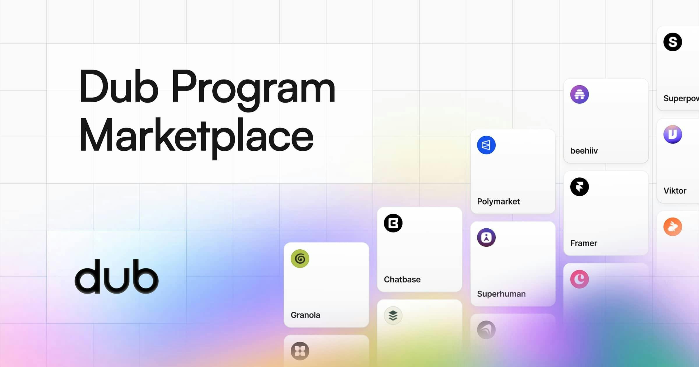 Dub Program Marketplace preview 1