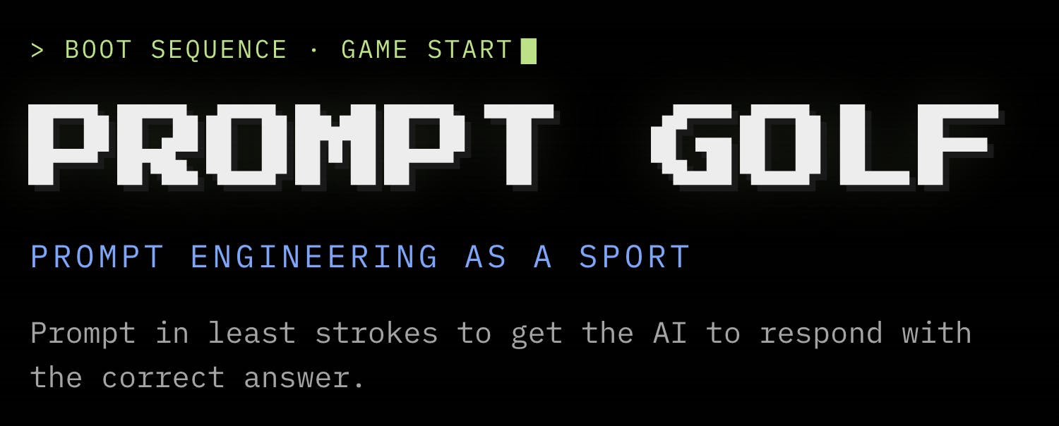 Prompt Golf preview 5