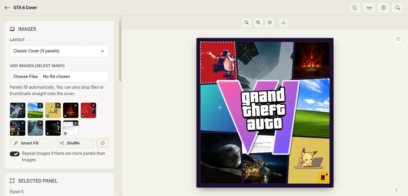 GTA 6 Cover Art Generator by MockupTown preview 3