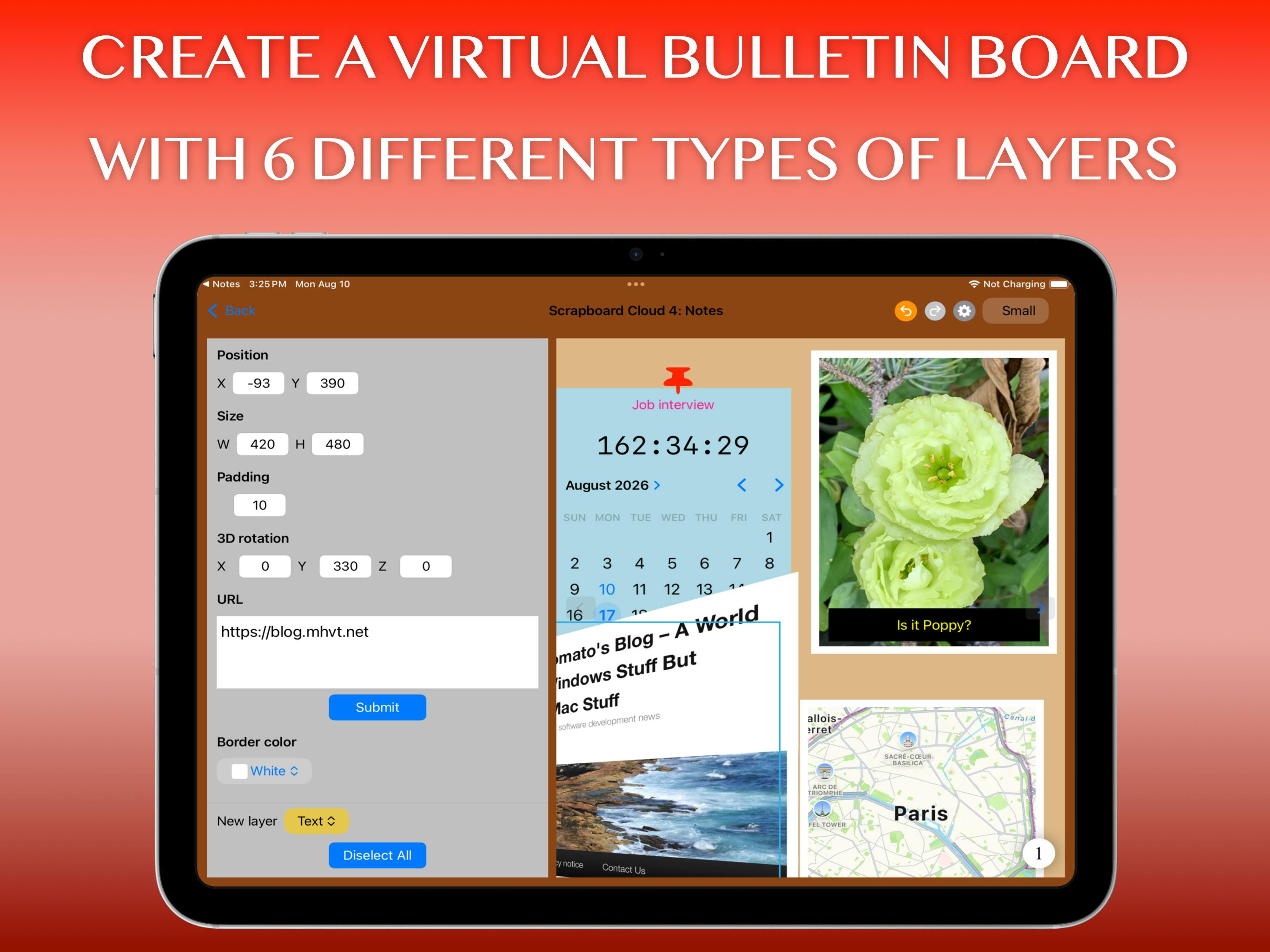 Scrapboard Cloud 4 preview 1