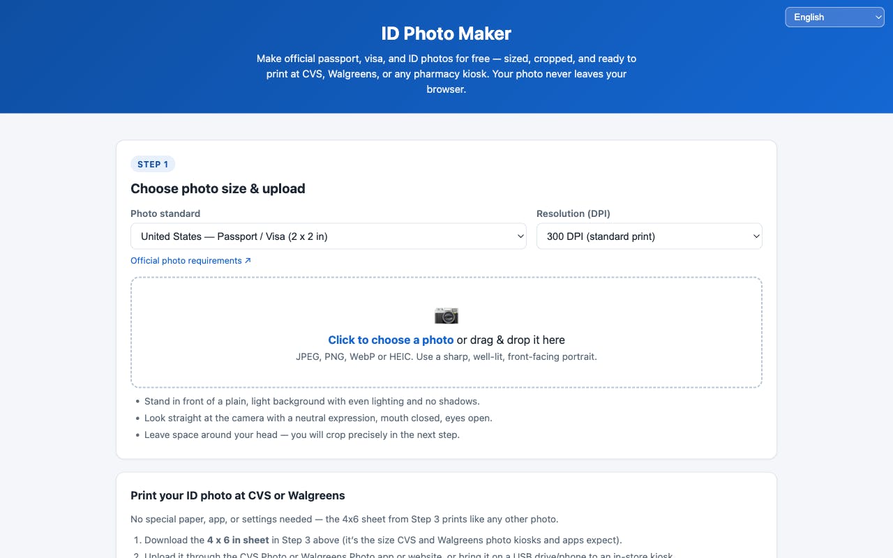 ID Photo Maker preview 2