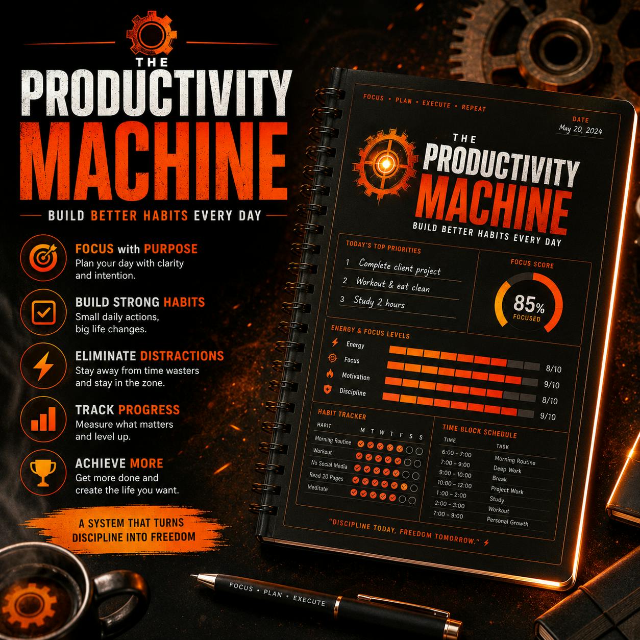The Productivity Machine preview 2