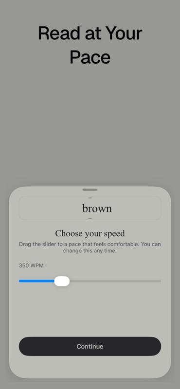 iSpeeedRead preview 3