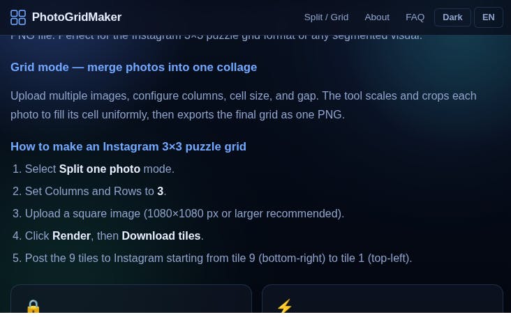 Photo Grid Maker preview 5