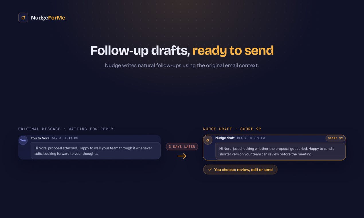 NudgeForMe preview 4