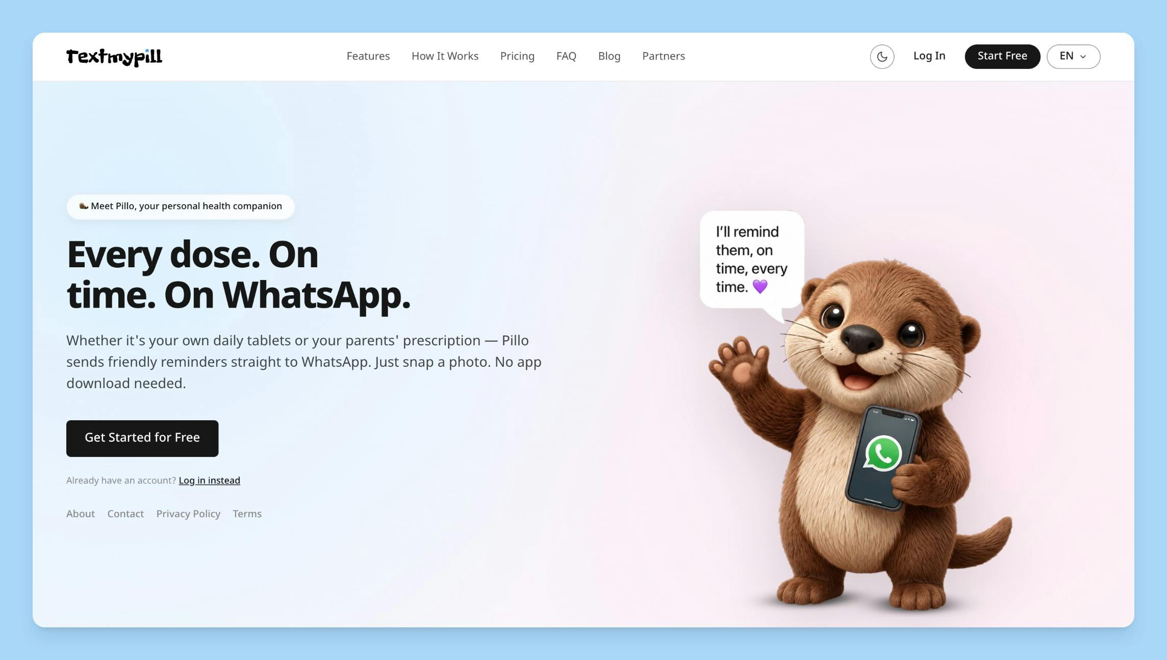 TextMyPill preview 2
