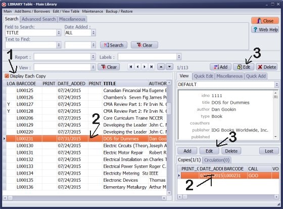 Handy Library Manager preview 2